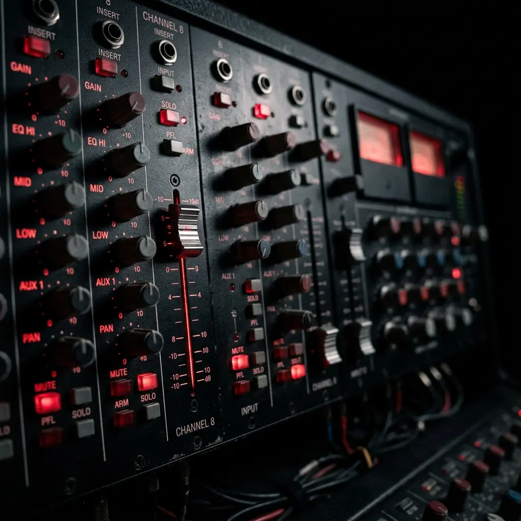 Professional Analog Console in Delhi Recording Studio